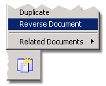 Ability to reverse accounting documents in ASWAQ5